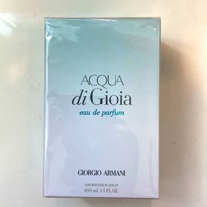 BRAND NEW! Giorgio Armani Acqua Di Gioia 3.4 oz Perfume